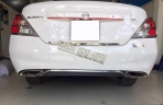 NISSAN SUNNY độ lip sau 2 pô kiểu Mer